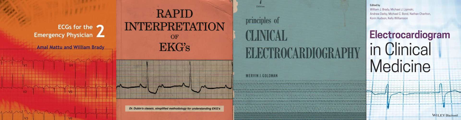 Rapid Interpretation of EKGs, Clinical Electrocardiography, and other well known ECG texts.