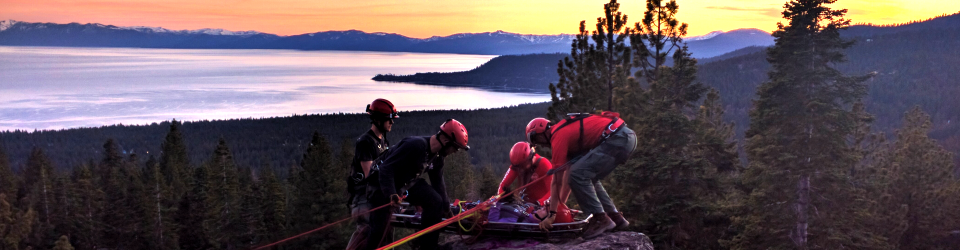 ALS Search and Rescue training.